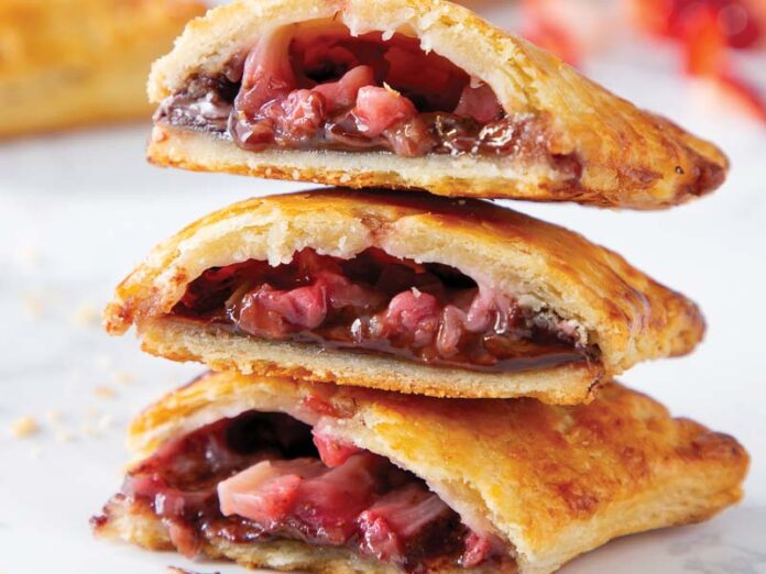 Baked Strawberry & Chocolate Hazelnut Spread...